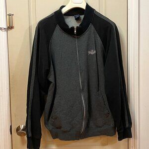 CDX Camp David Men's Size XL 80% Cotton/20% Polyester Sweatshirt. Black/Grey